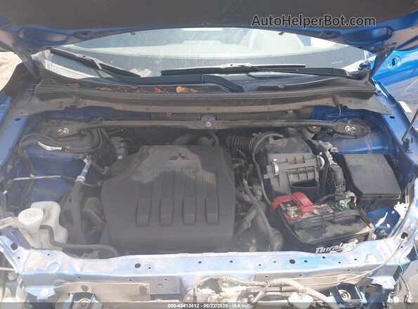 JA4AT4AA7KZ047822 2019 MITSUBISHI ECLIPSE CROSS Синий Вид сзади