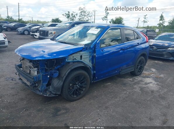 JA4AT4AA7KZ047822 2019 MITSUBISHI ECLIPSE CROSS Синий Передняя левая четверть