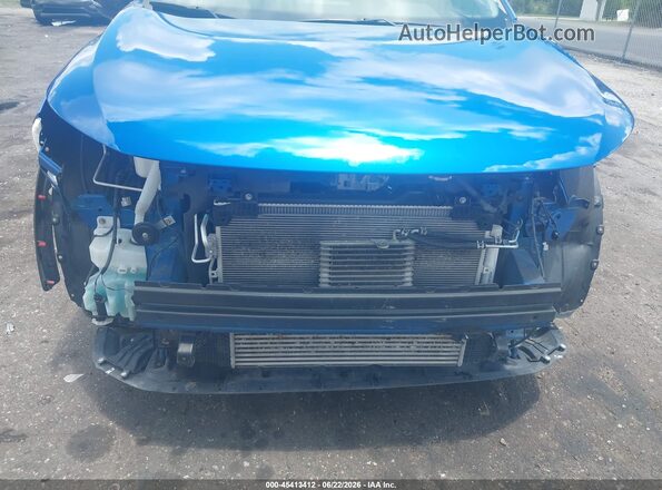 JA4AT4AA7KZ047822 2019 MITSUBISHI ECLIPSE CROSS Синий Вид спереди