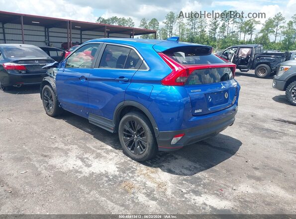 JA4AT4AA7KZ047822 2019 MITSUBISHI ECLIPSE CROSS Синий Задняя левая четверть