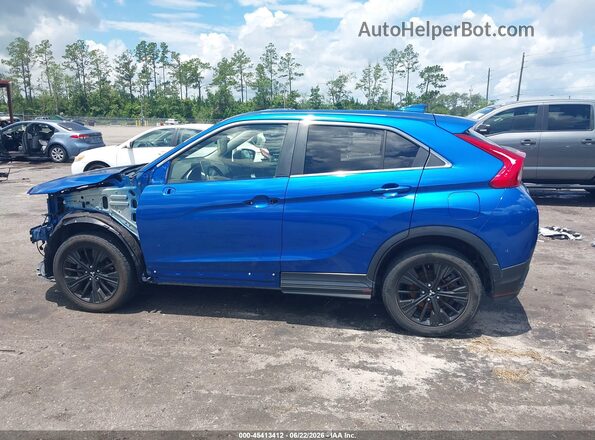 JA4AT4AA7KZ047822 2019 MITSUBISHI ECLIPSE CROSS Синий Вид задней части салона