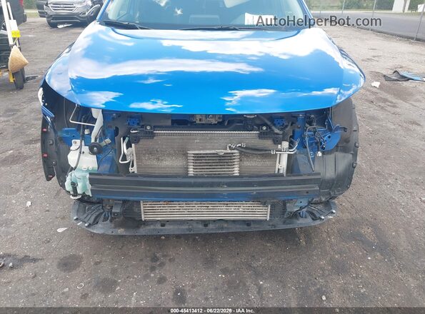 JA4AT4AA7KZ047822 2019 MITSUBISHI ECLIPSE CROSS Синий Вид панели приборов