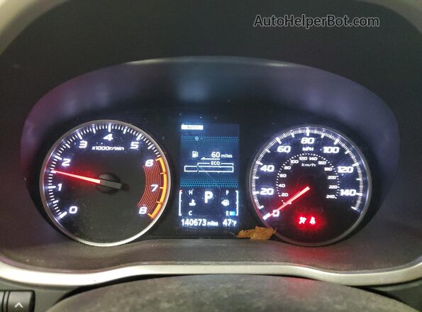 JA4AT4AA8JZ065552 2018 MITSUBISHI ECLIPSE Silver Vista del cuadro de instrumentos