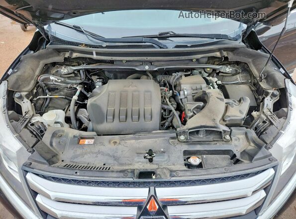 JA4AT5AA2KZ024003 2019 MITSUBISHI ECLIPSE Black Вид задньої частини салону