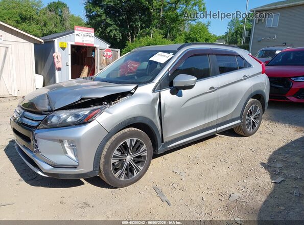 JA4AT5AA4KZ001807 2019 MITSUBISHI ECLIPSE CROSS Silver Vista tres cuartos delantera izquierda