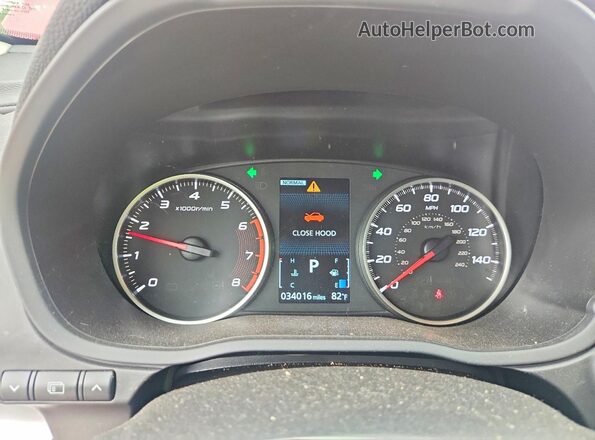 JA4ATVAAXRZ014698 2024 MITSUBISHI ECLIPSE Red Widok zestawu wskaźników