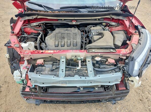 JA4ATVAAXRZ014698 2024 MITSUBISHI ECLIPSE Red Widok komory silnika