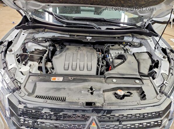 JA4ATWAA2RZ063707 2024 MITSUBISHI ECLIPSE White Vista del compartimento del motor