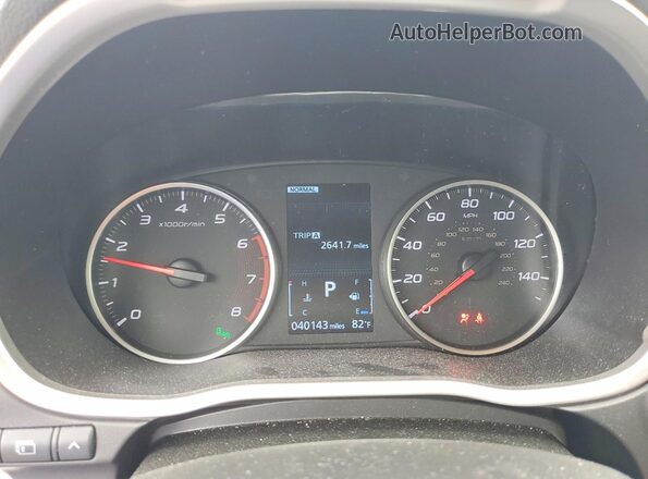 JA4ATWAA3RZ079964 2024 MITSUBISHI ECLIPSE Blue Vista del cuadro de instrumentos