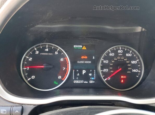 JA4ATWAA4RZ068035 2024 MITSUBISHI ECLIPSE Silver Вид щитка приладів