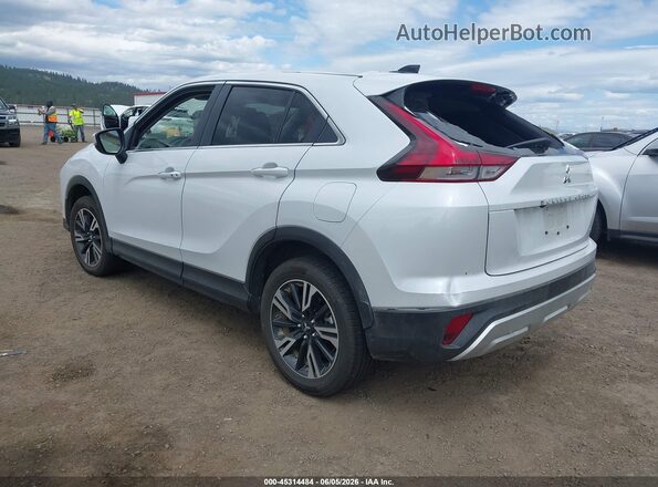 JA4ATWAA4SZ044727 2025 MITSUBISHI ECLIPSE CROSS White უკანა მარცხენა