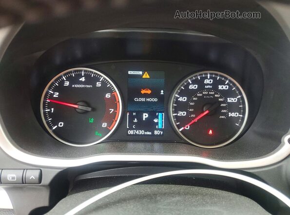 JA4ATWAA8RZ003463 2024 MITSUBISHI ECLIPSE Черный Вид щитка приборов