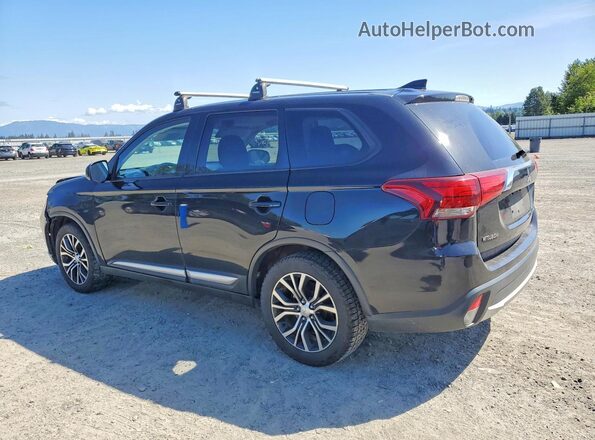JA4AZ2A35JZ014482 2018 MITSUBISHI OUTLANDER Black Tył lewy