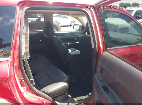 JA4AZ3A30KZ021069 2019 MITSUBISHI OUTLANDER Red VIN sticker view