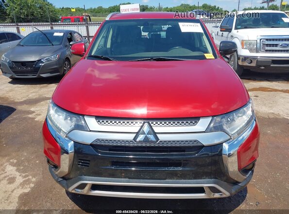JA4AZ3A30KZ021069 2019 MITSUBISHI OUTLANDER Red Instrument cluster view