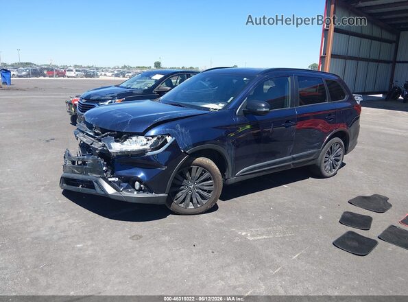 JA4AZ3A30LZ013457 2020 MITSUBISHI OUTLANDER Синий Передняя левая четверть