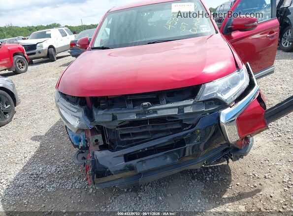 JA4AZ3A31HZ045017 2017 MITSUBISHI OUTLANDER Red Vista frontal