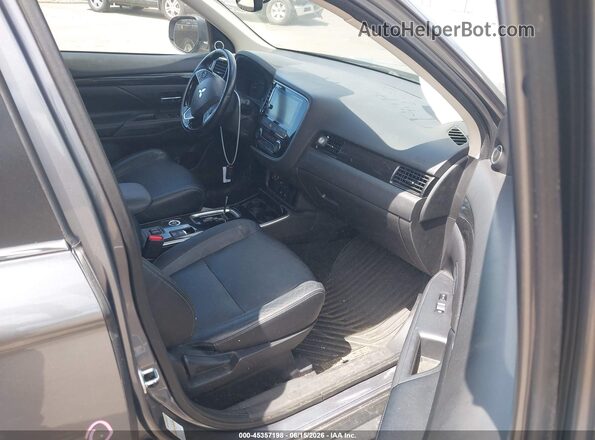 JA4AZ3A33JJ004568 2018 MITSUBISHI OUTLANDER Gray წინა სალონის ხედი
