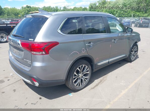 JA4AZ3A33JJ004568 2018 MITSUBISHI OUTLANDER Gray უკანა მარჯვენა