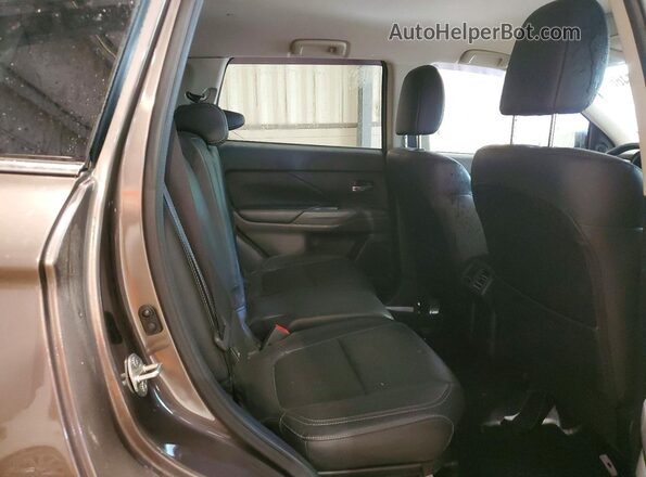 JA4AZ3A34KZ022208 2019 MITSUBISHI OUTLANDER Brown Вид задньої частини салону