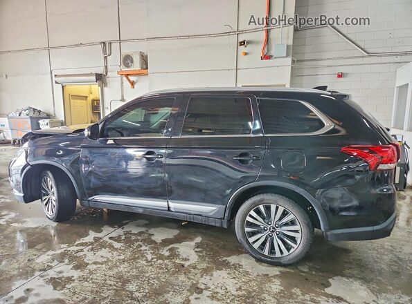 JA4AZ3A35LZ013177 2020 MITSUBISHI OUTLANDER Black უკანა მარცხენა