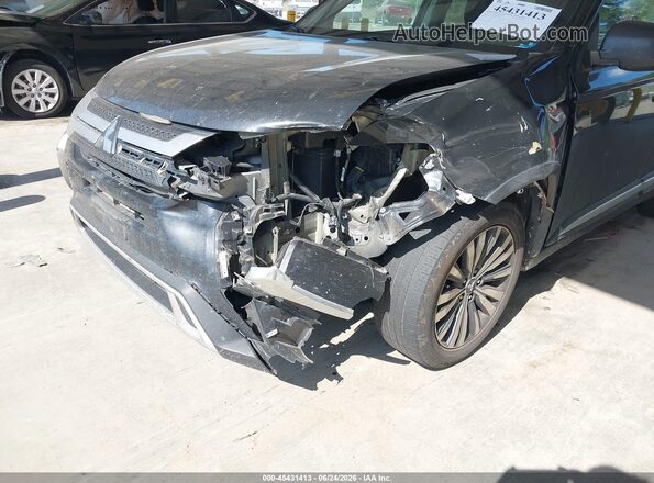JA4AZ3A36LZ026150 2020 MITSUBISHI OUTLANDER Black წინა ხედი
