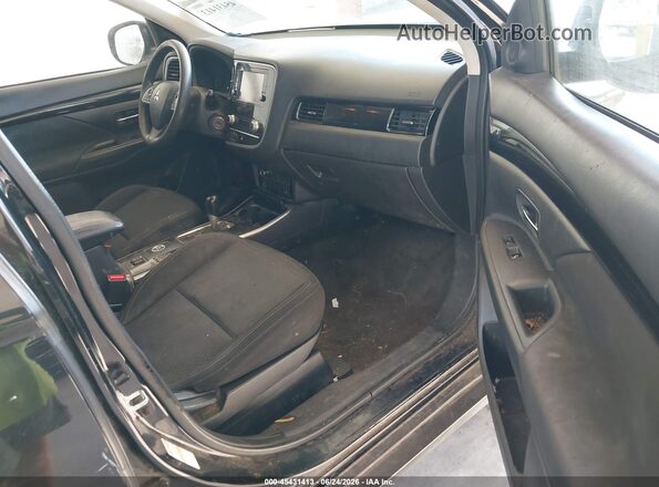 JA4AZ3A36LZ026150 2020 MITSUBISHI OUTLANDER Black წინა სალონის ხედი