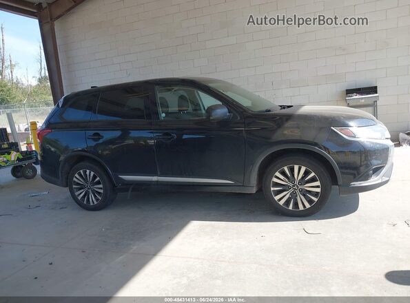 JA4AZ3A36LZ026150 2020 MITSUBISHI OUTLANDER Black უკანა სალონის ხედი
