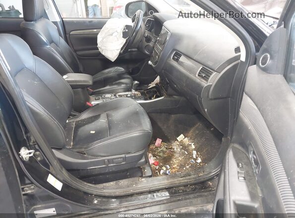 JA4AZ3A37KZ014037 2019 MITSUBISHI OUTLANDER Black Front interior view