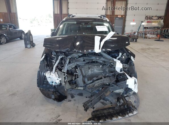 JA4AZ3A37KZ014037 2019 MITSUBISHI OUTLANDER Black Rear interior view