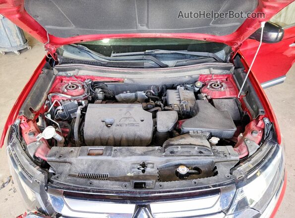 JA4AZ3A39GZ044292 2016 MITSUBISHI OUTLANDER Red 