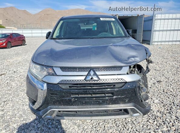 JA4AZ3A39LZ026014 2020 MITSUBISHI OUTLANDER Silver Front view