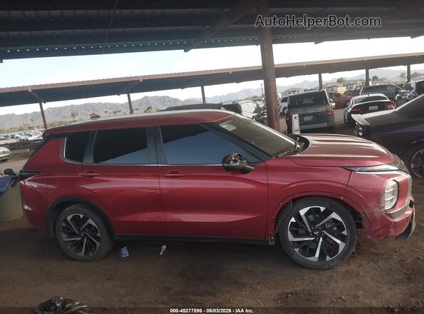 JA4J3TA82NZ064149 2022 MITSUBISHI OUTLANDER Red Вид задньої частини салону