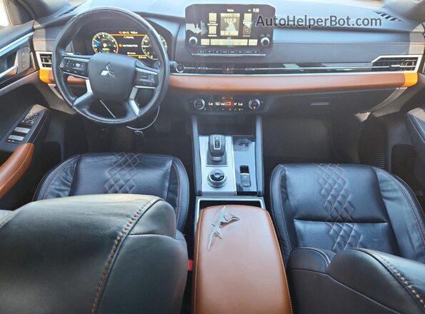 JA4J3VA80NZ008352 2022 MITSUBISHI OUTLANDER White Dashboard view