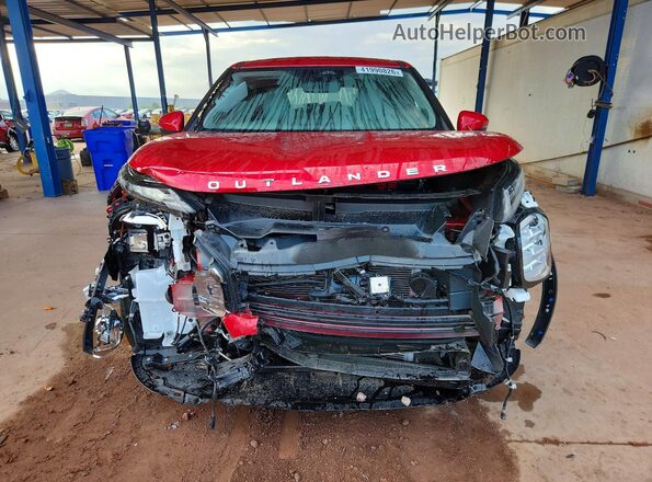 JA4J3VA82SZ030509 2025 MITSUBISHI OUTLANDER Maroon Front view