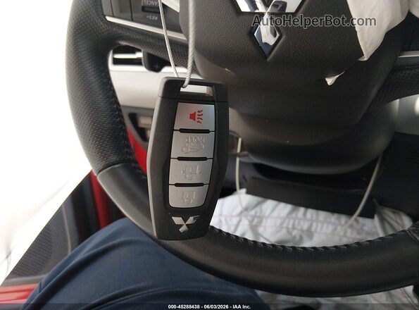 JA4J3VA84NZ089923 2022 MITSUBISHI OUTLANDER Красный Вид панели приборов