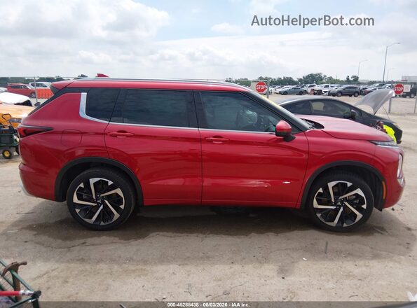 JA4J3VA84NZ089923 2022 MITSUBISHI OUTLANDER Красный Вид задней части салона