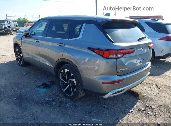 JA4J3VA84RZ038413 2024 MITSUBISHI OUTLANDER Silver Trasero izquierdo