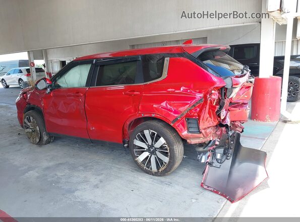 JA4J3VA84SZ049448 2025 MITSUBISHI OUTLANDER Красный Задняя левая четверть