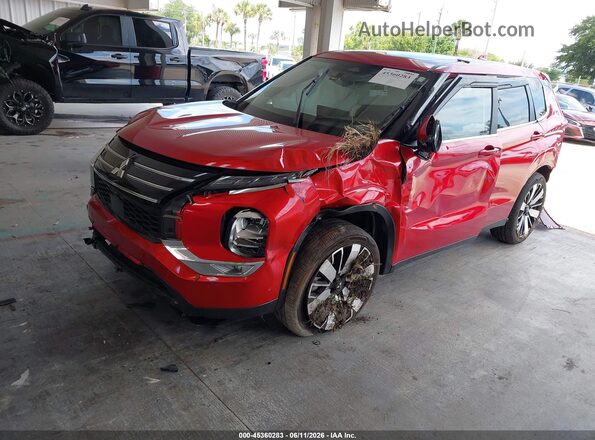 JA4J3VA84SZ049448 2025 MITSUBISHI OUTLANDER Красный Передняя левая четверть