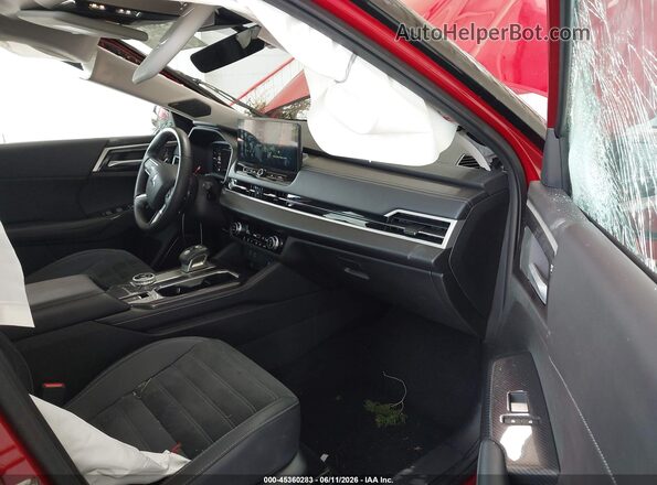 JA4J3VA84SZ049448 2025 MITSUBISHI OUTLANDER Красный Вид салона спереди