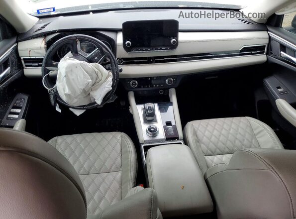 JA4J3VA87NZ080620 2022 MITSUBISHI OUTLANDER Silver წინა პანელის ხედი