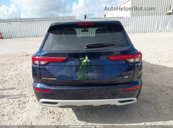 JA4J3VA87RZ044030 2024 MITSUBISHI OUTLANDER Синий 