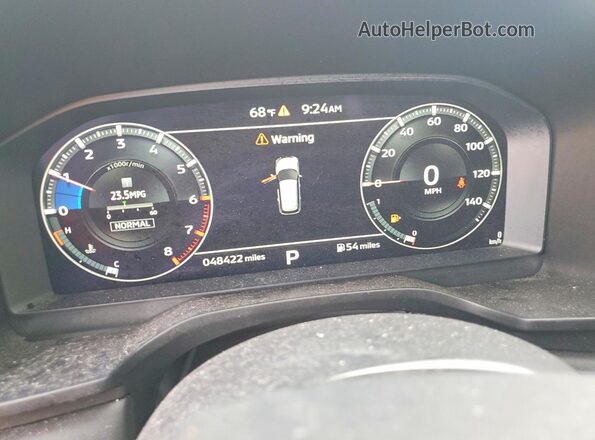 JA4J3VA89RZ046510 2024 MITSUBISHI OUTLANDER Silver ხელსაწყოთა პანელის ხედი