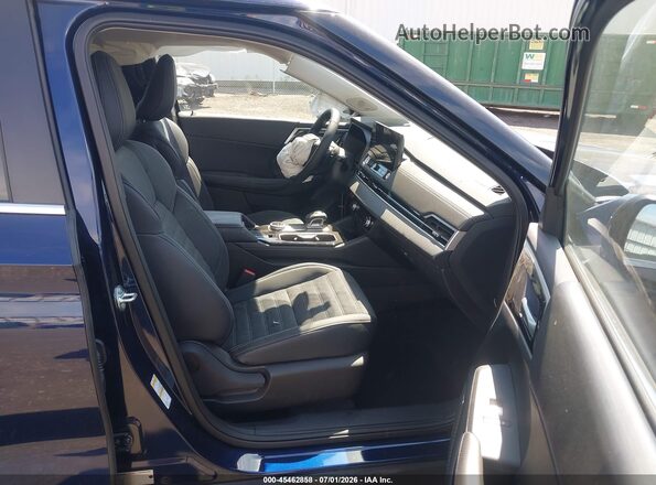 JA4J3VAB2TZ044035 2026 MITSUBISHI OUTLANDER Blue Вид салону спереду
