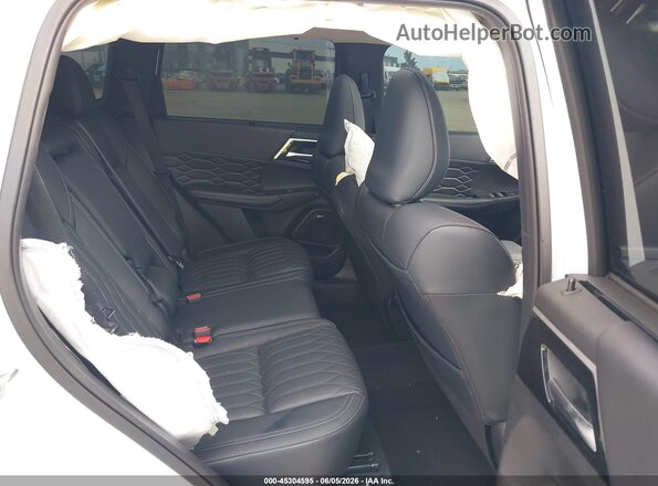 JA4J3WA84SZ055823 2025 MITSUBISHI OUTLANDER White Vista de la etiqueta del VIN