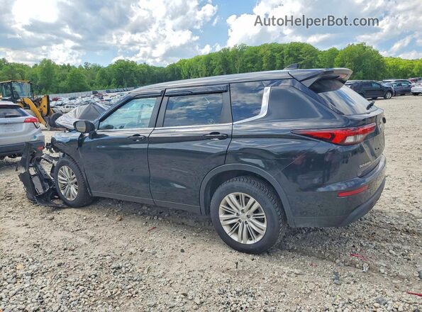 JA4J4TA8XNZ033101 2022 MITSUBISHI OUTLANDER Black Trasero izquierdo