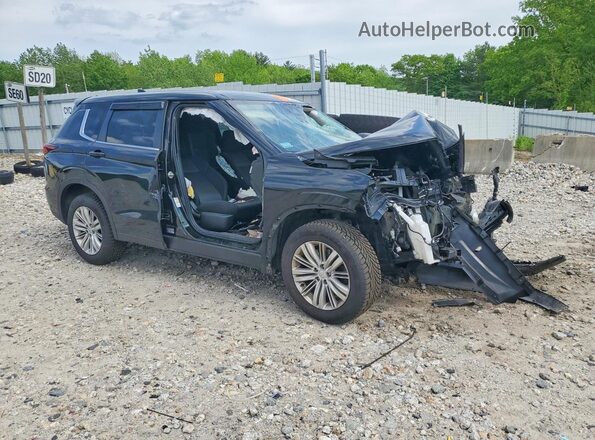 JA4J4TA8XNZ033101 2022 MITSUBISHI OUTLANDER Black Delantero derecho