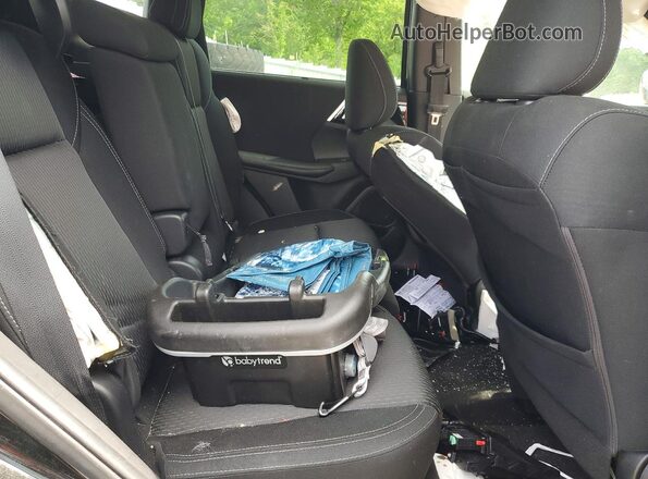 JA4J4TA8XNZ033101 2022 MITSUBISHI OUTLANDER Black Vista interior trasera