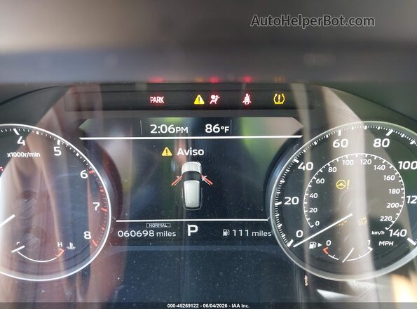 JA4J4UA85PZ025643 2023 MITSUBISHI OUTLANDER White უკანა სავარძლების ხედი